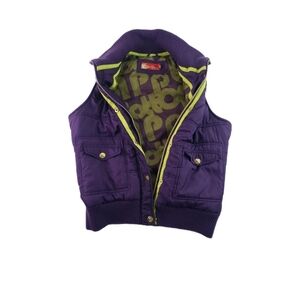 Apple Bottoms Purple Vintage 90s Puffer Vest Size M
